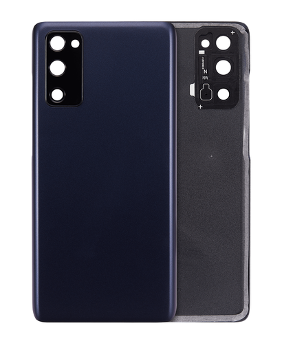 Back Cover Glass With Camera Lens Compatible For Samsung Galaxy S20 FE (Used OEM Pull: Grade A) (Cloud Navy)