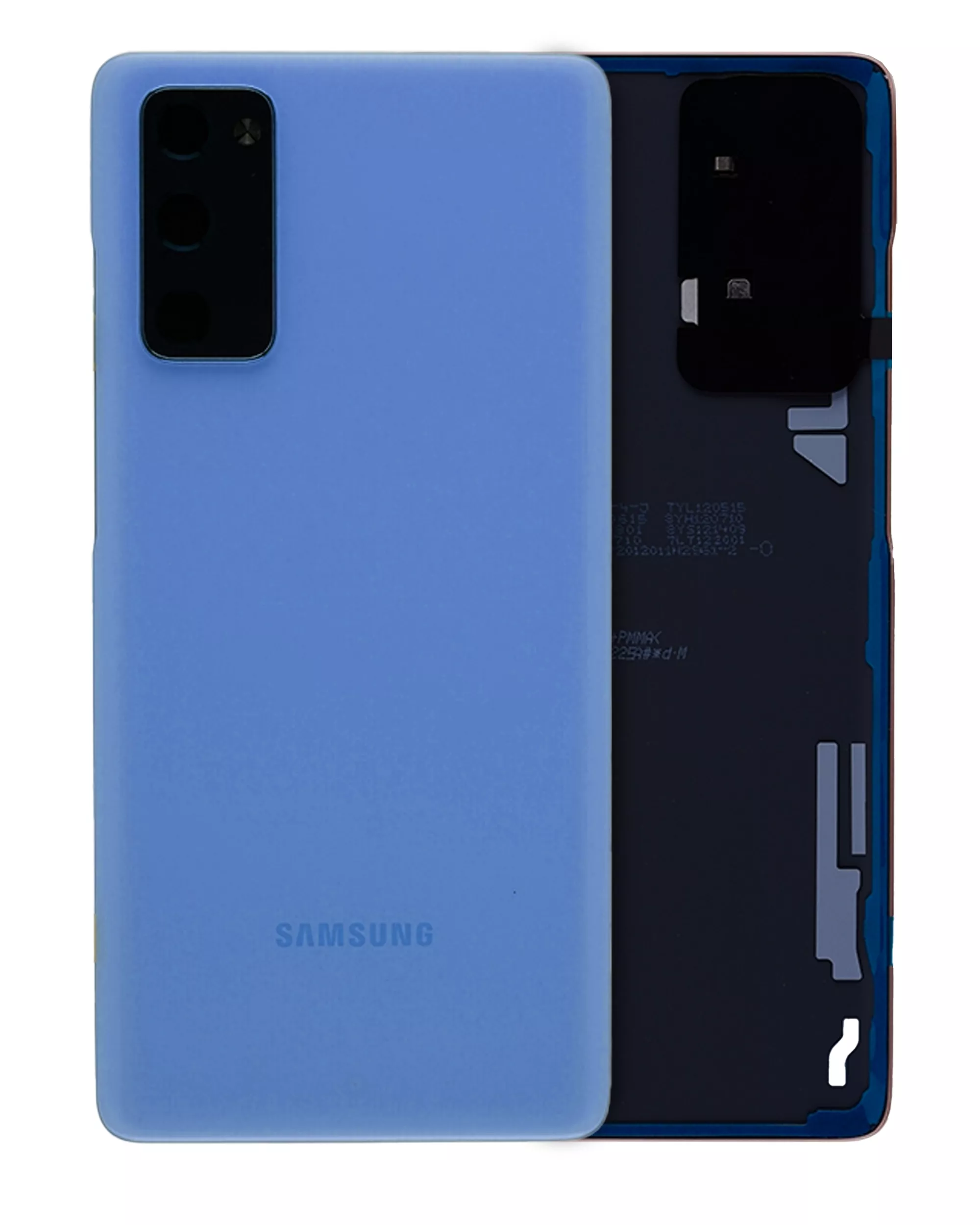 Back cover Glass Compatible For Samsung Galaxy S20 FE (Service Pack) (Cloud Navy)