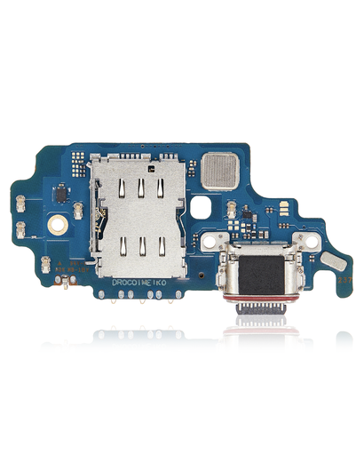 Charging Port Board With Sim Card Reader Compatible For Samsung Galaxy S21 Ultra 5G (G9980)