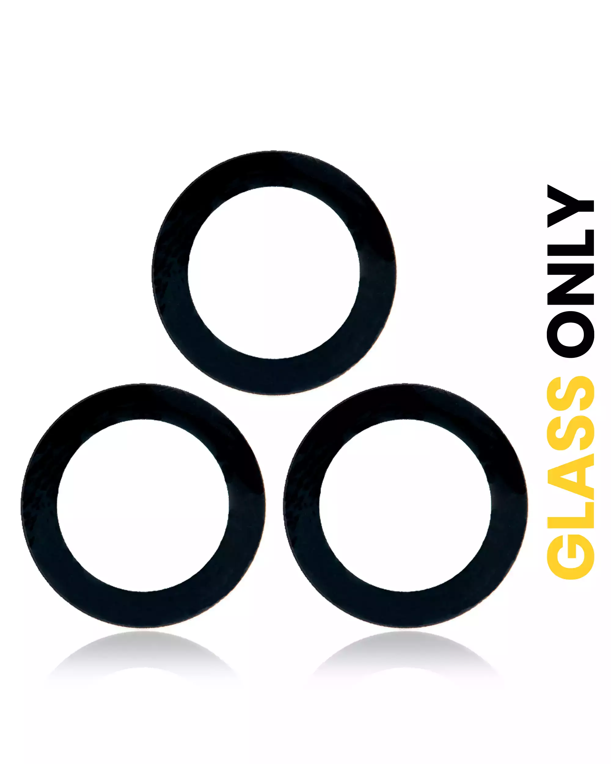 Back Camera Lens (Glass Only) With Adhesive Compatible For Samsung Galaxy S21 5G / S21 Plus 5G (3 Piece Set) (10 Pack)