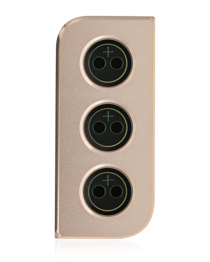 Back Camera Lens With Cover Bezel Ring Compatible For Samsung Galaxy S21 5G (Gold)