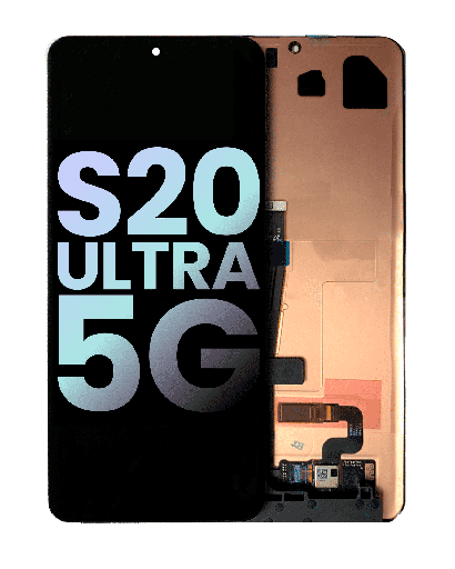 OLED Assembly Without Frame Compatible For Samsung Galaxy S20 Ultra 5G (Compatible For All Carriers) (Service Pack) (All Colors)