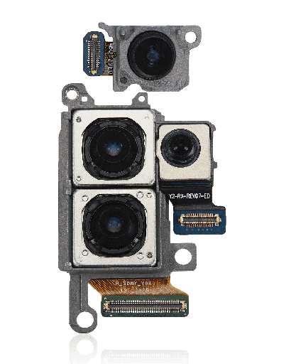 Back Camera Module (Wide &amp; Telephoto &amp; Depthvision &amp; Ultra Wide) Compatible For Samsung Galaxy S20 Plus 5G (US Version)