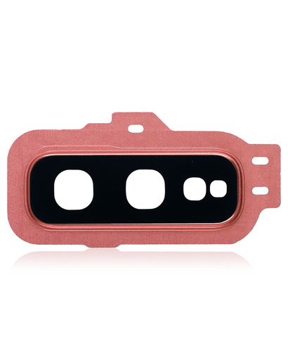 Back Camera Lens With Cover Bezel Ring Compatible For Samsung Galaxy S10E (Flamingo Pink)
