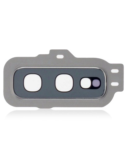 Back Camera Lens With Cover Bezel Ring Compatible For Samsung Galaxy S10E (Prism White)
