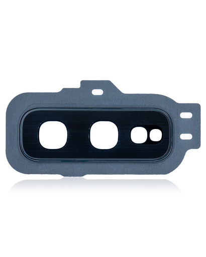 Back Camera Lens With Cover Bezel Ring Compatible For Samsung Galaxy S10E (Prism Black)