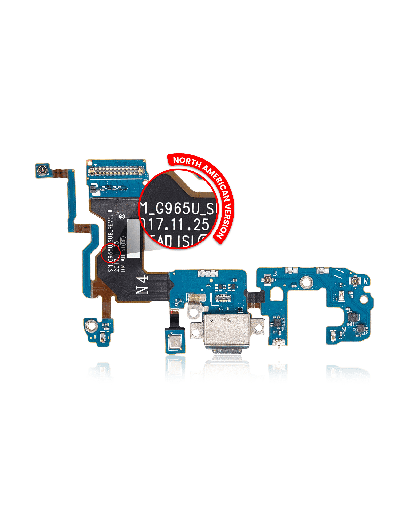 Charging Port With Flex Cable Compatible For Samsung Galaxy S9 Plus (G965U) (US Version)