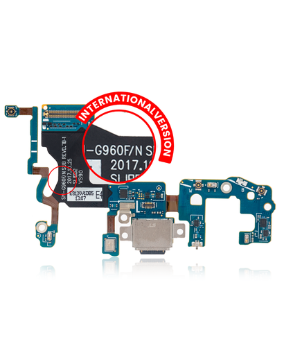 Charging Port With Flex Cable Compatible For Samsung Galaxy S9 (G960F) (International Version)
