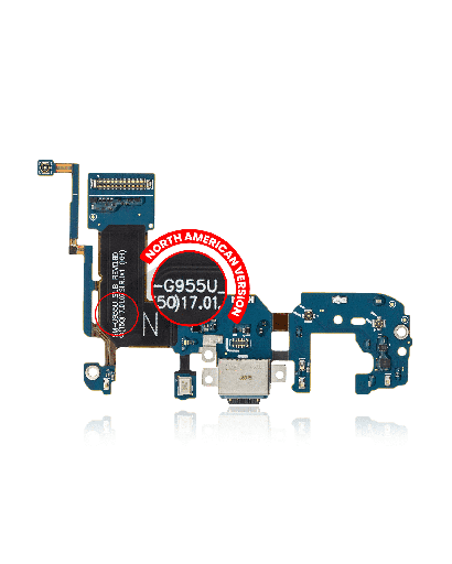 Charging Port With Flex Cable Compatible For Samsung Galaxy S8 Plus (G955U) (US Version)