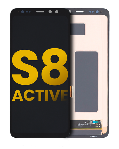 OLED Assembly Without Frame Compatible For Samsung Galaxy S8 Active (Refurbished) (Meteor Gray)