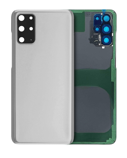 Back Cover Glass With Camera Lens Compatible For Samsung Galaxy S20 FE (Service Pack) (Cloud White)