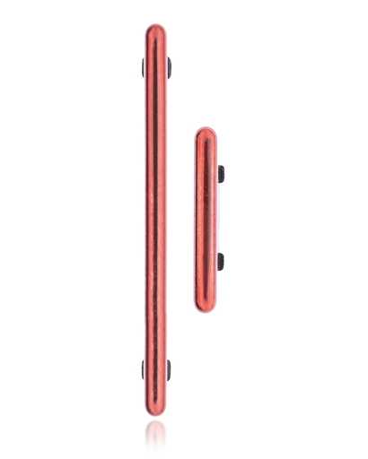 Hard Buttons (Power / Volume) Compatible For Samsung Galaxy S20 FE 4G / 5G (Cloud Red)