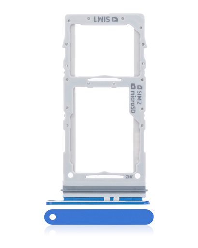 Dual Sim Card Tray Compatible For Samsung Galaxy S20 / S20 Plus / S20 Ultra 5G (Aura Blue)