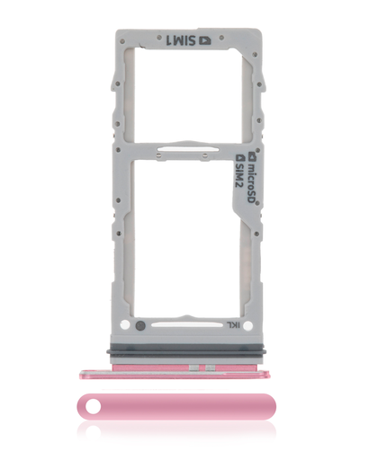 Dual Sim Card Tray Compatible For Samsung Galaxy S20 / S20 Plus / S20 Ultra 5G (Cloud Pink)