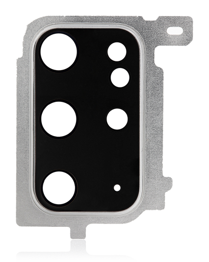 Back Camera Lens With Cover Bezel Ring Compatible For Samsung Galaxy S20 Plus (Cloud White)