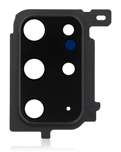 Back Camera Lens With Cover Bezel Ring Compatible For Samsung Galaxy S20 Plus (Cosmic Black)