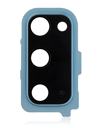 Back Camera Lens With Cover Bezel Ring Compatible For Samsung Galaxy S20 / S20 5G (Cloud Blue)
