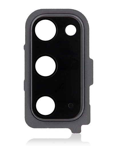 Back Camera Lens With Cover Bezel Ring Compatible For Samsung Galaxy S20 / S20 5G (Cosmic Gray)