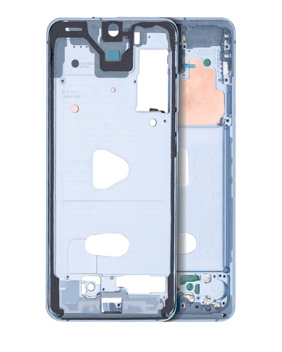Mid-Frame Housing Compatible For Samsung Galaxy S20 4G (Cloud Blue)