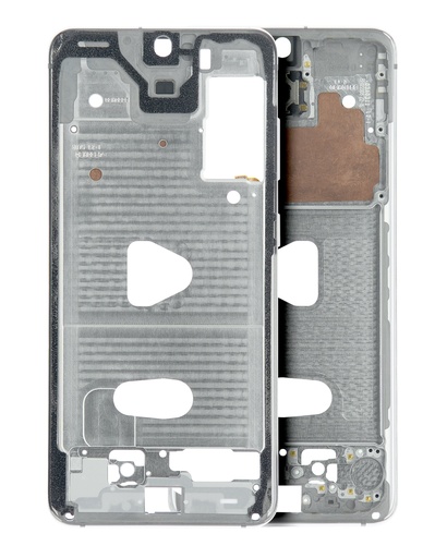 Mid-Frame Housing Compatible For Samsung Galaxy S20 4G (Cloud White)