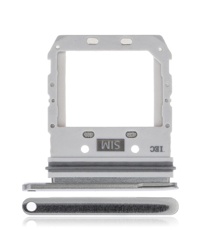 Single Sim Card Tray Compatible For Samsung Galaxy S10 5G (Crown Silver)
