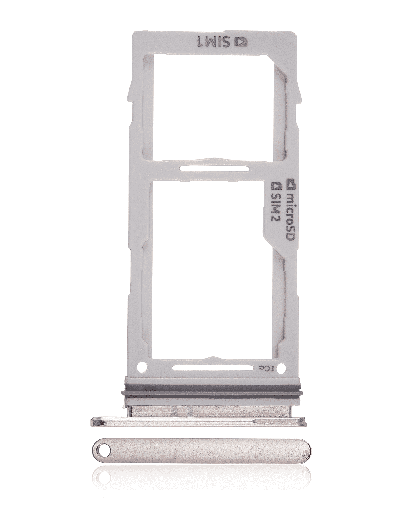 Dual Sim Card Tray Compatible For Samsung Galaxy S10 / S10 Plus / S10E (Gold)