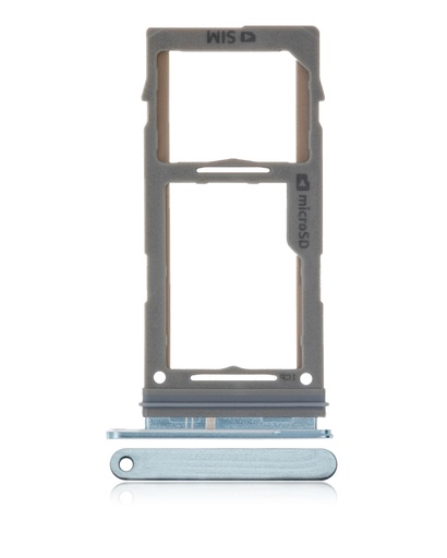 Single Sim Card Tray Compatible For Samsung Galaxy S10 / S10 Plus / S10E (Prism Blue)