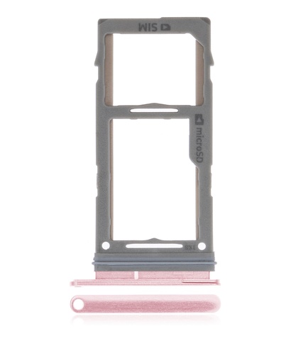 Single Sim Card Tray Compatible For Samsung Galaxy S10 / S10 Plus / S10E (Flamingo Pink)