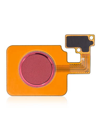 Home Button Flex Cable Compatible For LG V40 ThinQ (Carmine Red)