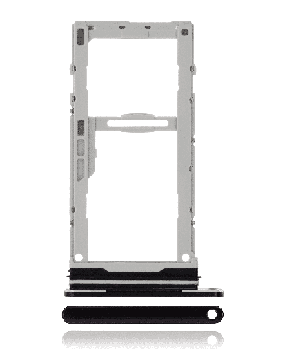 Sim Card Tray Compatible For LG V50 ThinQ 5G (Genuine OEM) (Aurora Black)