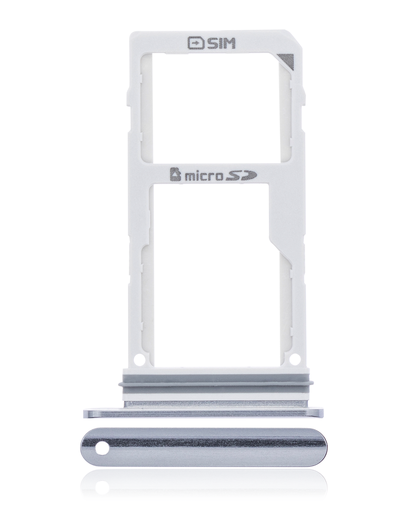 Sim Card Tray Compatible For LG V30 / V35 ThinQ (Cloud Silver)