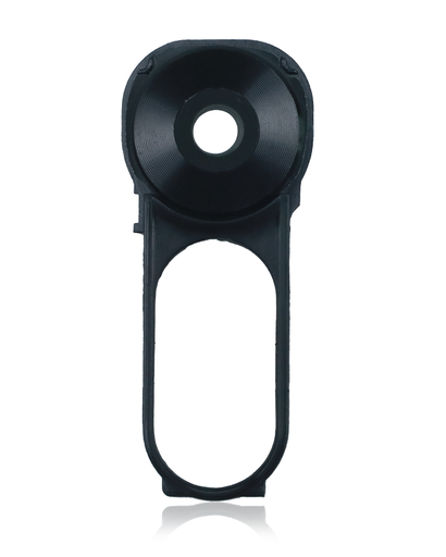Back Camera Lens With Button Frame Compatible For LG V10 (Black)