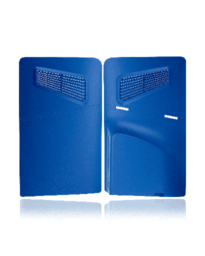 Console Shell Compatible For PlayStation 5 Slim (Blue) (2 Piece Set)