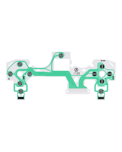 Conductive Button Film for PlayStation 4 Slim / Pro Controllers (Version 3: JDM-050 / JDM-055)