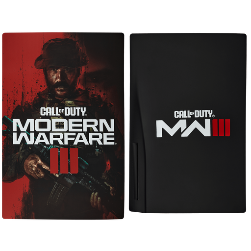 Faceplate Cover (Top &amp; Bottom) Compatible For PlayStation 5 (1200/1000) (Call of Duty / Modern Warfare)