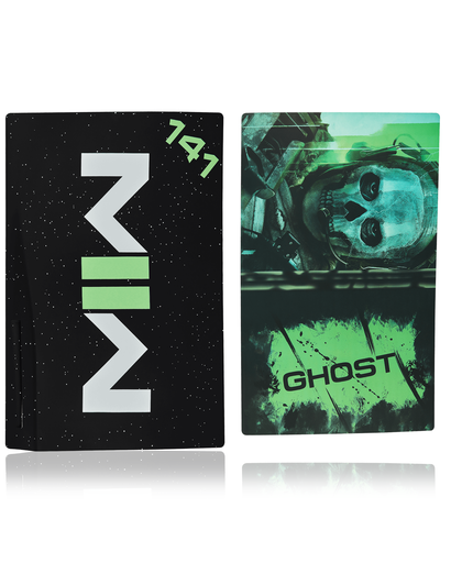 Faceplate Cover (Top &amp; Bottom) Compatible For PlayStation 5 (1200/1000) (Call of Duty / Ghost)