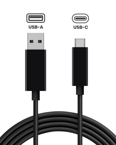 USB A-C Cable for PlayStation 5 PS5 (5FT)