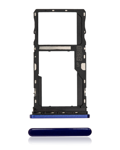 Sim Card Tray Compatible For Motorola Moto G9 Play (XT2083/2020) (Sapphire Blue)