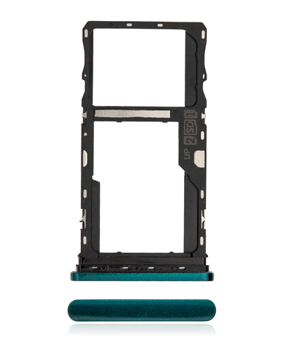 Sim Card Tray Compatible For Motorola Moto G9 Play (XT2083/2020) (Forest Green)