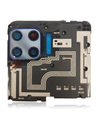 Back Camera Lens With Bracket Compatible For Motorola Moto G 5G Plus (XT2075/2020) (Surfing Blue)