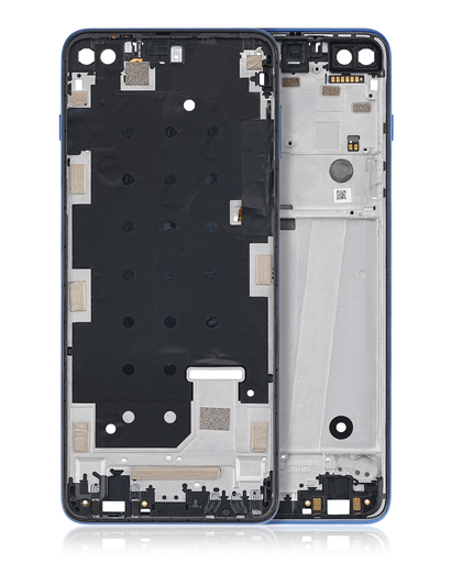Mid-Frame Housing Compatible For Motorola Moto G 5G Plus (XT2075/2020) (Surfing Blue)