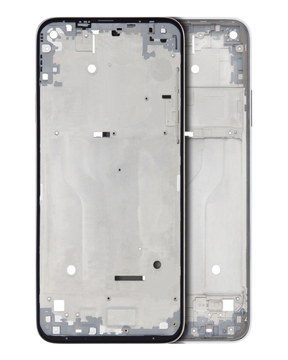Mid-Frame Housing Compatible For Motorola Moto G Fast (XT2045-3/2020) (Pearl White)
