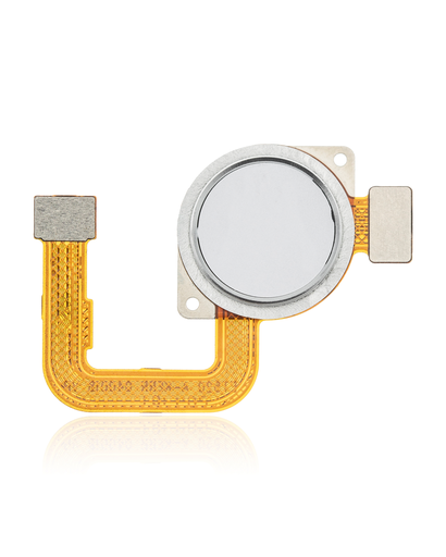 Fingerprint Reader With Flex Cable Compatible For Motorola Moto G Power (XT2041-4/XT2041-6/XT2041-7/XT2041DL/2020)/G Stylus 6.4&quot; (XT2043/2020) (White)