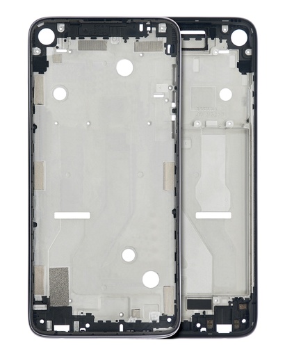 Mid-Frame Housing Compatible For Motorola Moto G Power (XT2041-4/XT2041-6/XT2041-7/XT2041DL/2020) (Smoke Black)