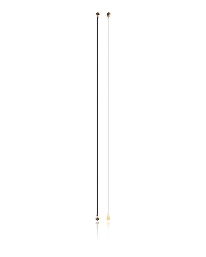 Antenna Cable Compatible For Motorola Moto G Power (XT2041-4/XT2041-6/XT2041-7/XT2041DL/2020) (2 Piece Set) (Black: 11.1cm, White: 10.4cm)