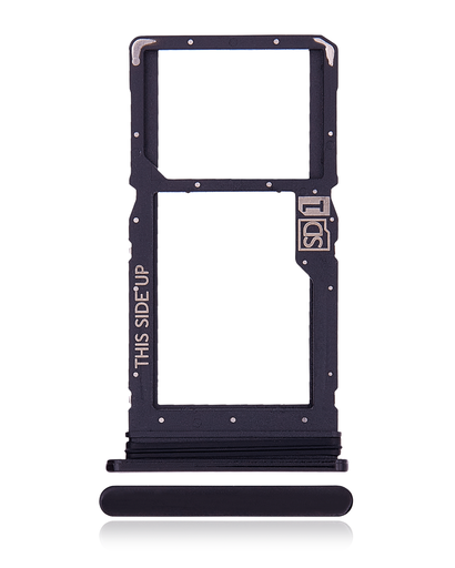 Single Sim Card Tray Compatible For Motorola Moto G8 Power/Moto G Power (XT2041/2020) (Genuine OEM) (Vulcan Black)
