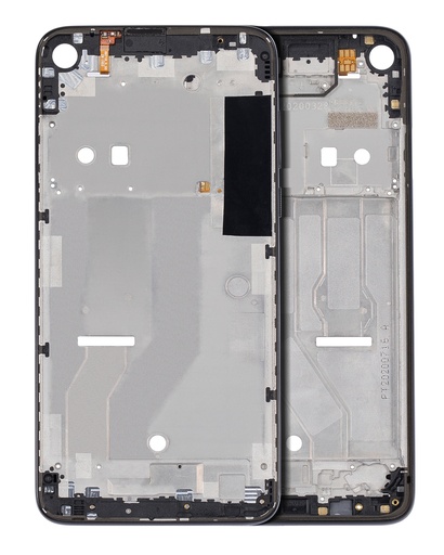 Mid-Frame Housing Compatible For Motorola Moto G8 Power (XT2041-1/XT2041-3/2020) (Black)