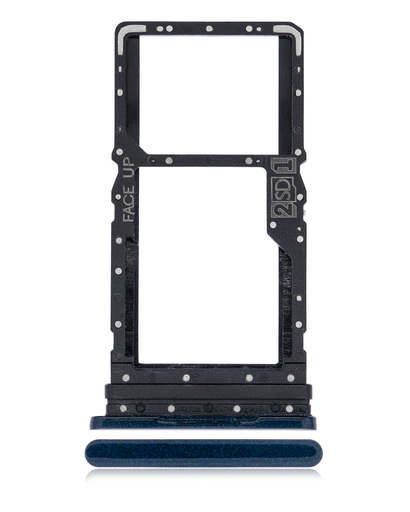 Dual Sim Card Tray Compatible For Motorola Moto G8 Power (XT2041-1/XT2041-3/2020) (Capri Blue)