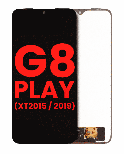 LCD Assembly Without Frame Compatible For Motorola Moto G8 Play (XT2015/2019) (Aftermarket Plus: Incell) (Black)