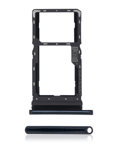 Dual Sim Card Tray Compatible For Motorola Moto G8 Play (XT2015/2019) (Blue)